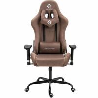 Кресло для геймера CX 305 велюр коричневый