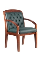 Кресло Riva Chair M 175 D  натуральная кожа (зеленый)